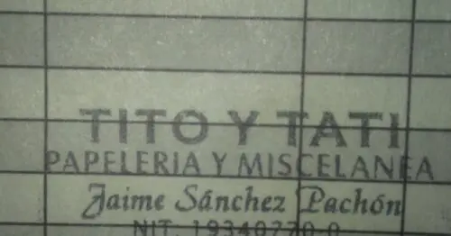 PAPELERIA TITO Y TATI